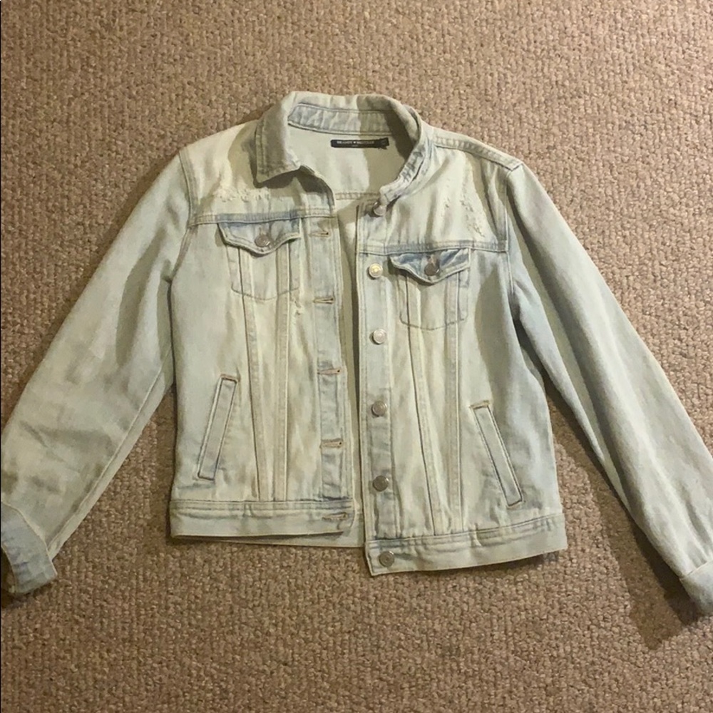 Distressed Jean Jacket